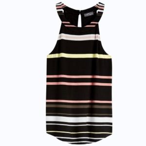 Market & Spruce Hani Stripe Sleeveless Top